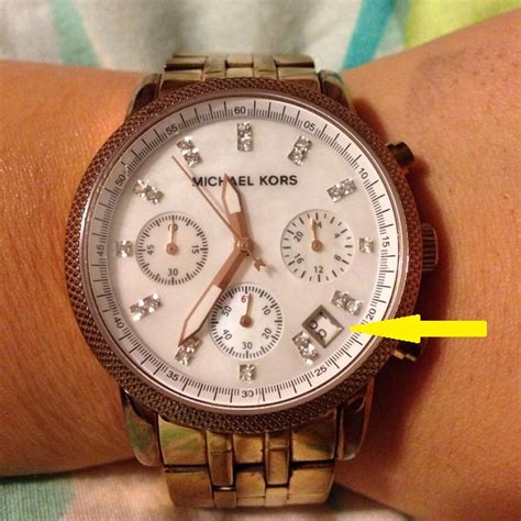 how to tell a michael kors watch is fake|how to spot a michael kors watch.